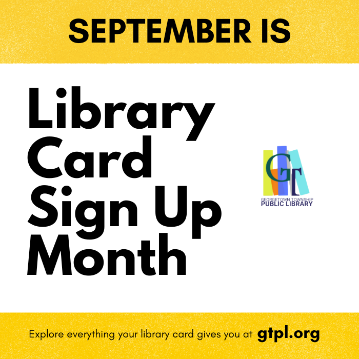 Library Card Sign-Up Month